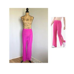 No Boundaries Mesh Coverup Pants with Side Slit Sz L (12-14) NWT